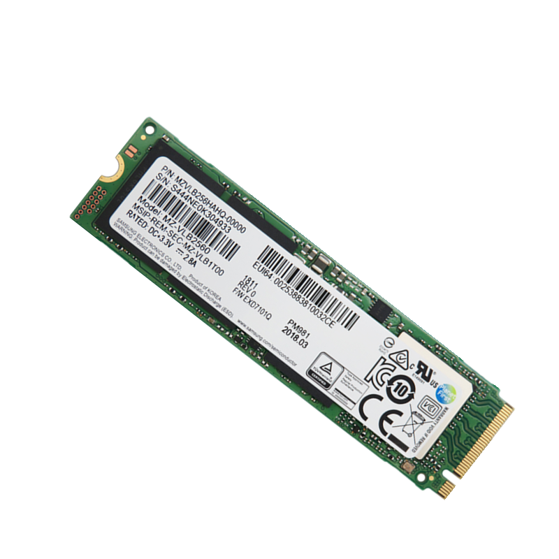 256GB NVME USED 